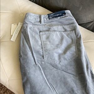 Velvet gray pants